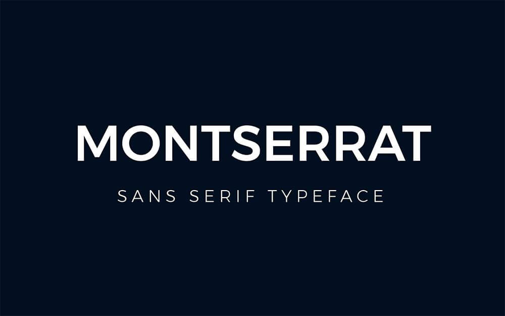 Montserrat-Font