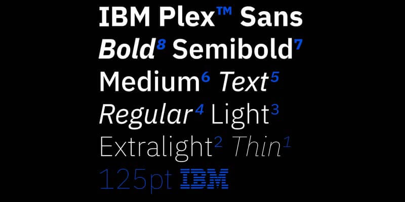 ibm-plex-professional-font-family