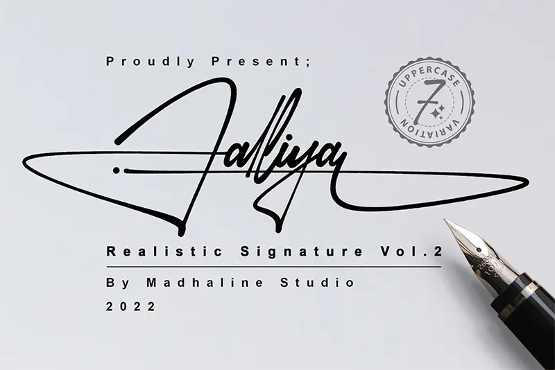 Jalliya Signature Font