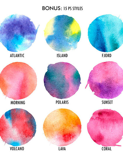 watercolor photoshop brushes