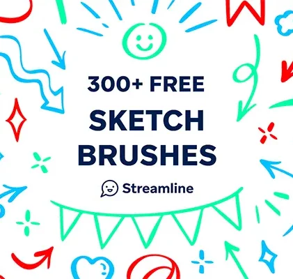 SKETCH-ELEMENTS-BRUSHES-SET
