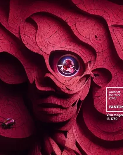 pantone color of the year 2023 = Viva Magenta