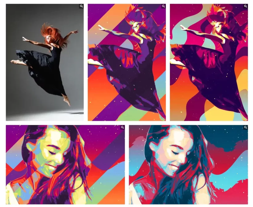 BlackNulls-Modern-Artist-Action-Set