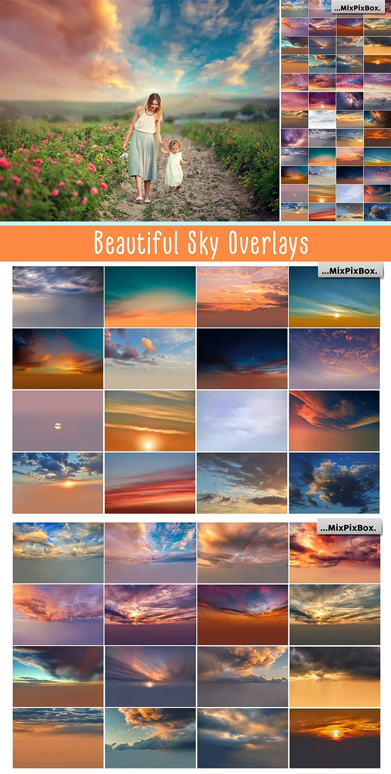 beautiful sky replacement textures