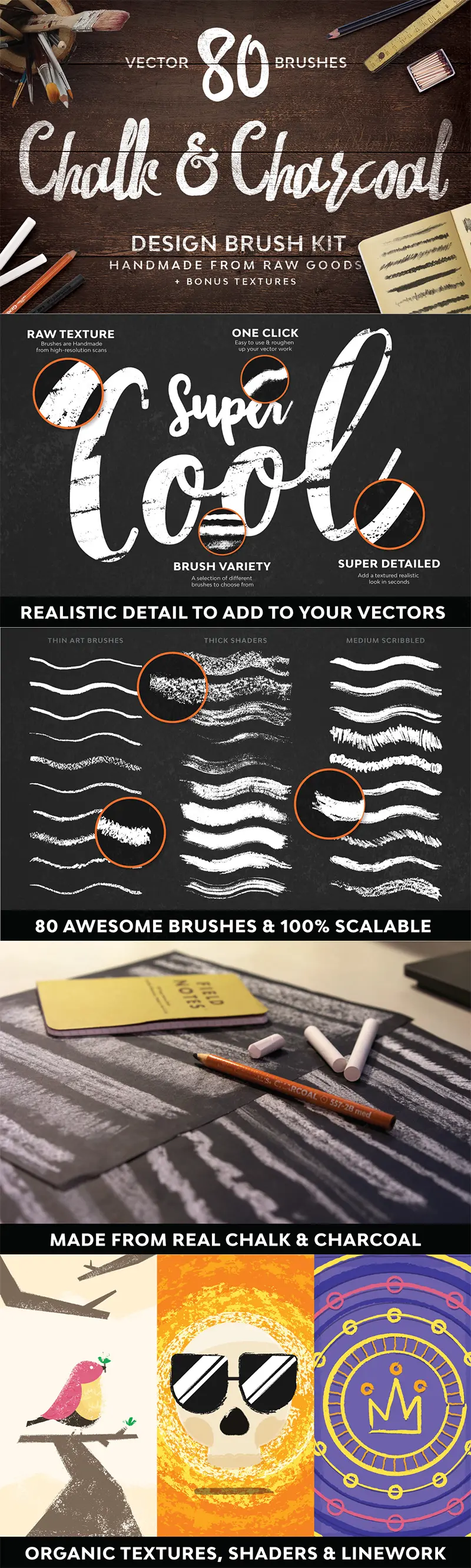 Chalk-And-Charcoal-Vector-Brushes