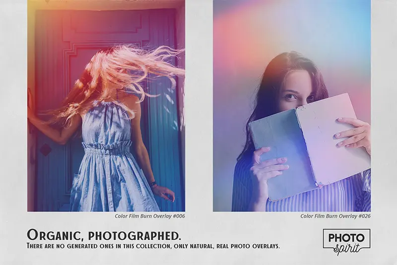 Color-Film-Burn-Overlays