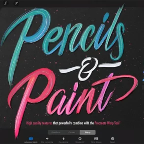 Pencils-and-Paint-Texture-Kit-For-Procreate-cover