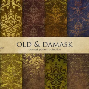 Vintage-Gold-Damask-Patterns
