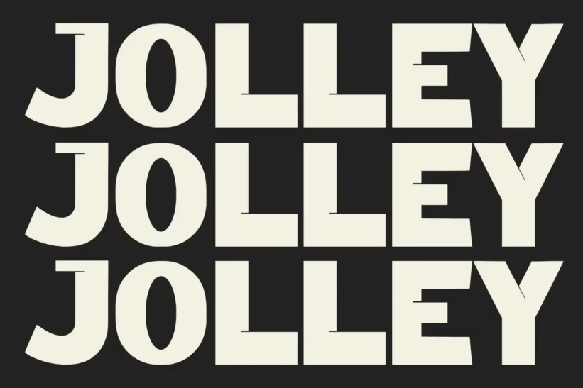 Jolley - Display Font