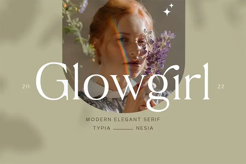 Glowgirl - Free Modern Elegant Serif Font