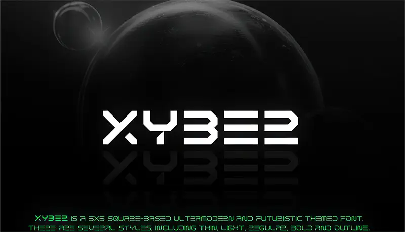 Xyber　Font