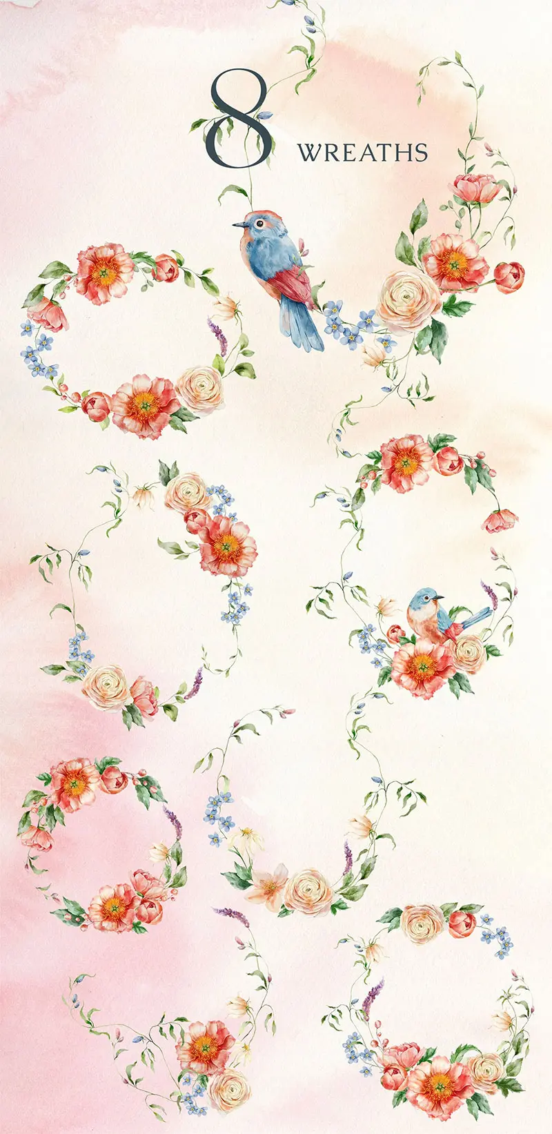 G8qbLnqD-peach-fuzz-wildflower-flowers-birds-watercolor-1
