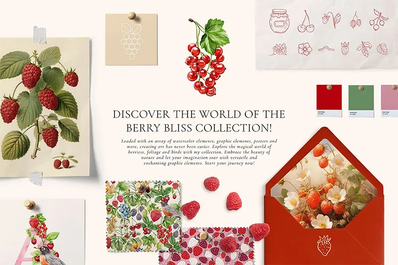 berry-bliss-watercolor-collection