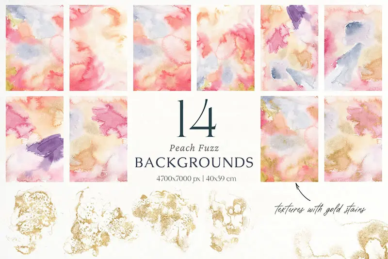 uArbAYAX-peach-fuzz-wildflower-flowers-birds-watercolor