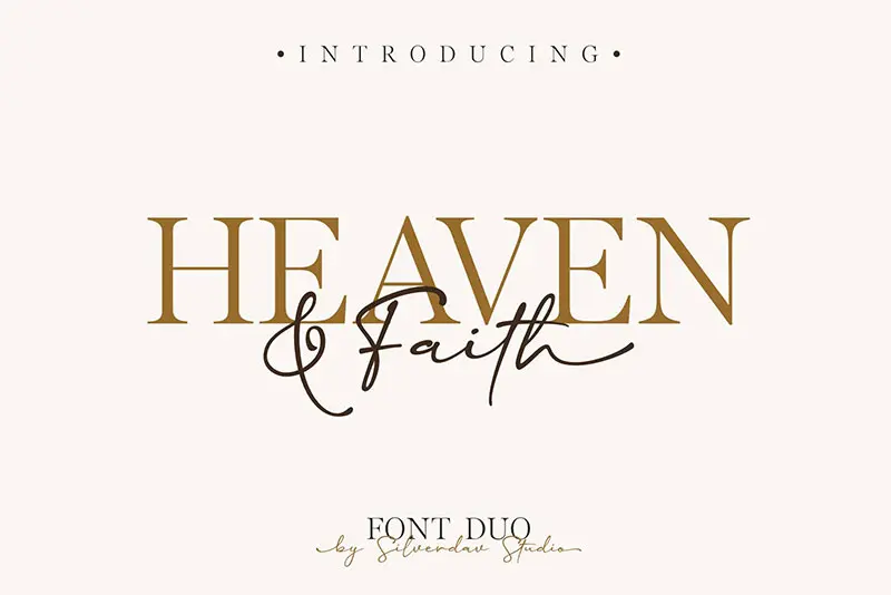 heaven-faith-font-duo
