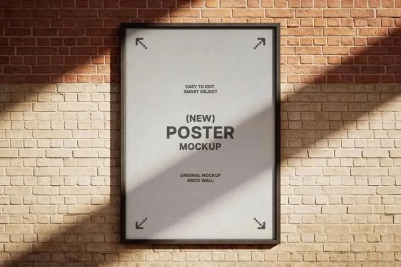 Brick-Wall-Framed-Poster-Mockup-698a7c6510ff3.webp