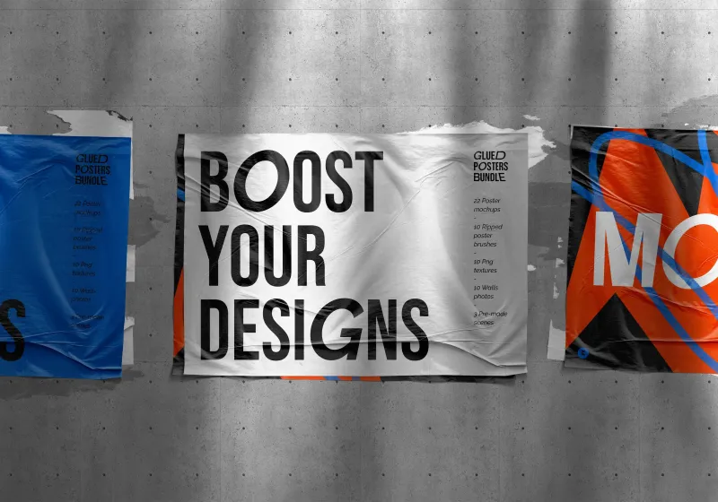 FREE-Glued-Posters-Mockup-69c4dd3e527b4.webp